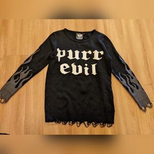 Killstar sweater.